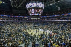 詹姆斯40+得分纪录独领风骚，詹姆斯、库里、杜兰特季后赛表现大比拼